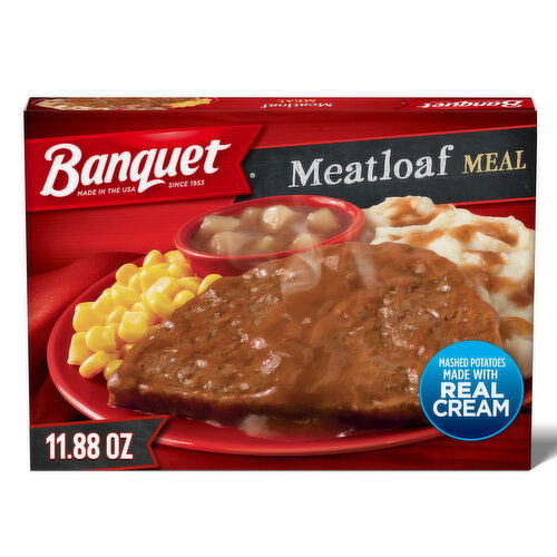 Banquet Meatloaf, Frozen Meal