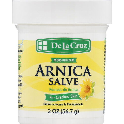 De La Cruz Moisturizer, Arnica Salve