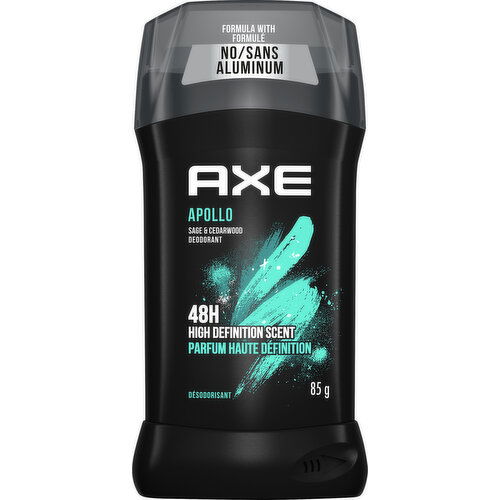 AXE Deodorant, 48 Hour, Apollo