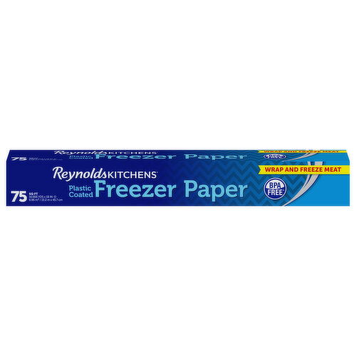 Reynolds Freezer Paper, Plastic Coated