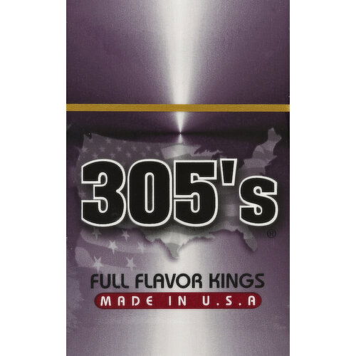 305s Cigarettes, Full Flavor, Kings