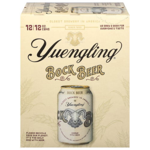 Yuengling Bock Beer - 12 Each