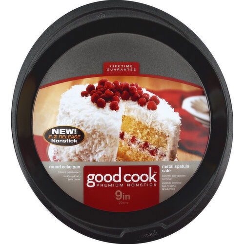 Good Cook Cake Pan, Round, 9 in