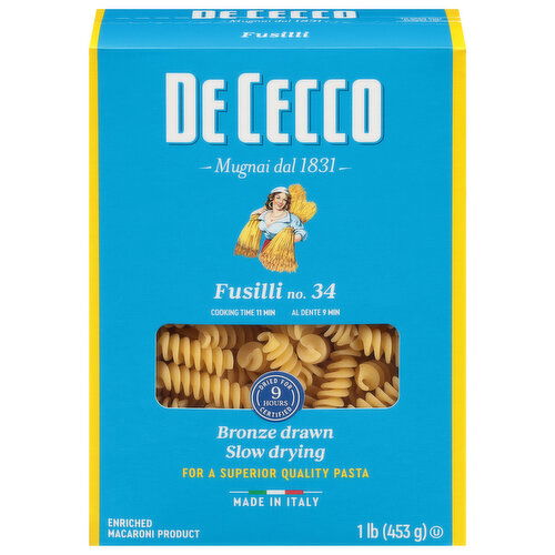 De Cecco Fusilli, No. 34