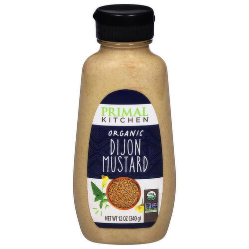 Primal Kitchen Organic Dijon Mustard - 12 Ounce