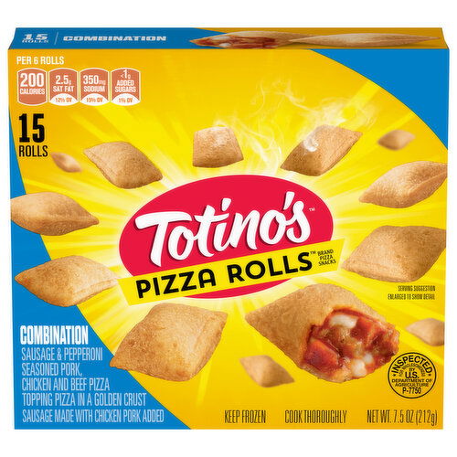 Totino's Combination Pizza Rolls - 15 Each