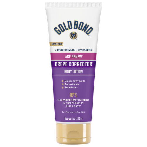 Gold Bond Body Lotion, Crepe Corrector