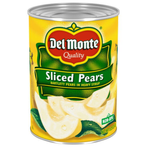 Del Monte Sliced Pears - 15.25 Ounce