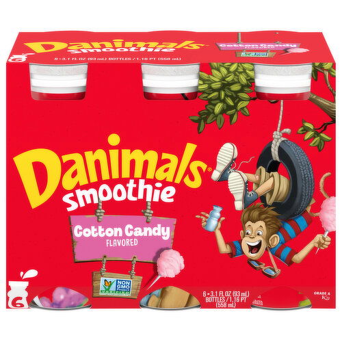 Danimals Smoothies, Cotton Candy Flavored