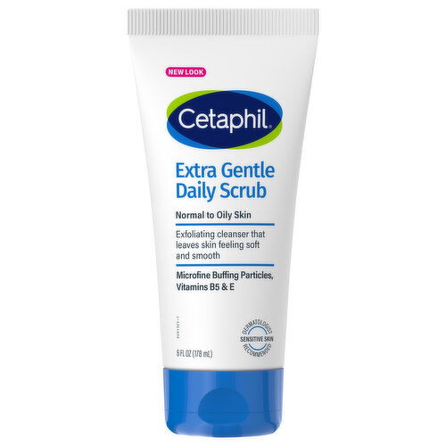 Cetaphil Extra Gentle Daily Scrub - 6 Fluid Ounce