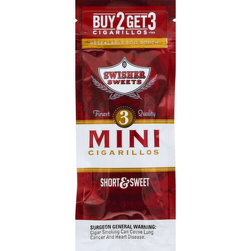 Swisher Sweets Cigarillos, Mini