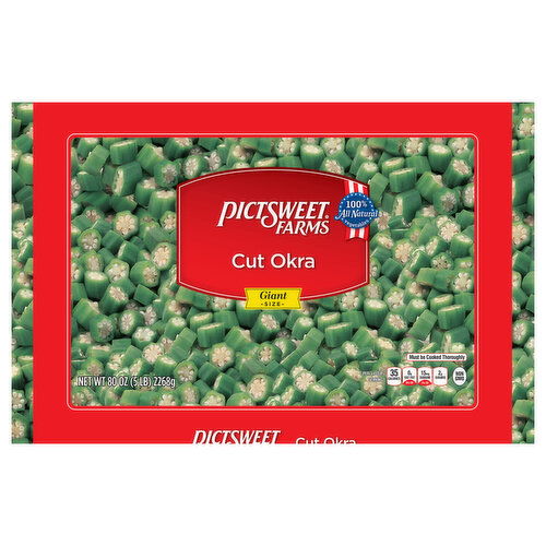 Pictsweet Farms Okra, Cut, Giant Size