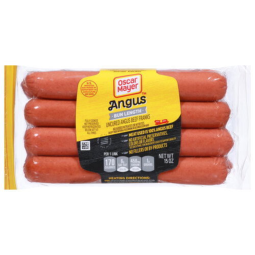 Oscar mayer uncured bun length wieners best sale