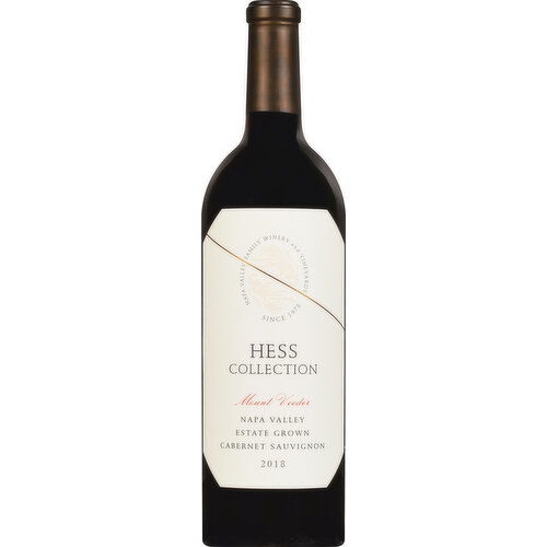 Hess Collection Cabernet Sauvignon, Mount Veeder, Napa Valley - 750 Milliliter