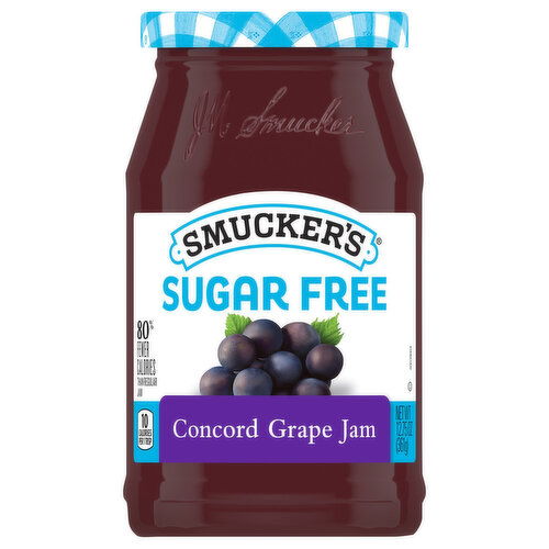 Smucker's Jam, Sugar Free, Concord Grape