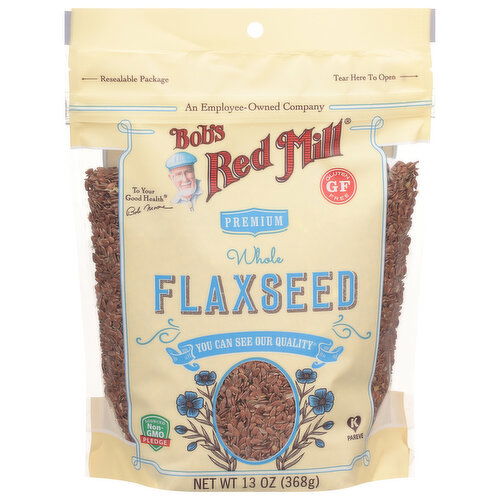 Bob's Red Mill Flaxseed, Whole, Premium