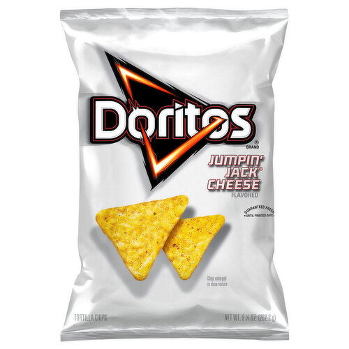 Doritos Tortilla Chips, Jumpin' Jack Cheese Flavored