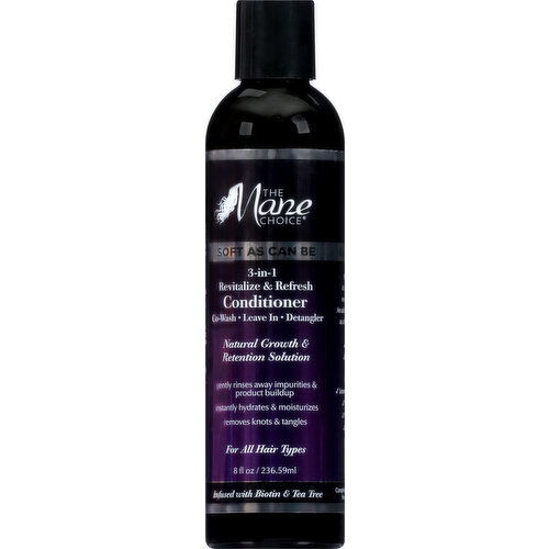 The Mane Choice Conditioner, Revitalize & Refresh, 3-in-1