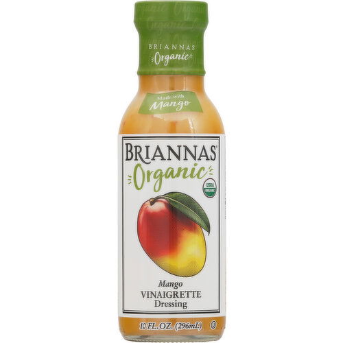 Briannas Vinaigrette Dressing, Mango