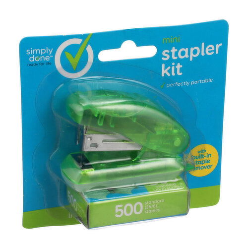 Simply Done Mini Stapler Kit