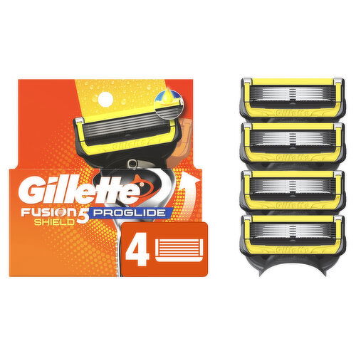 Gillette Fusion5 ProGlide Shield Razor Blades for men