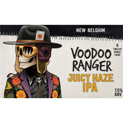 Voodoo Ranger Beer, Juicy Haze IPA