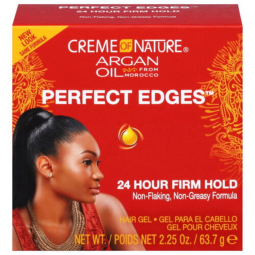 Creme of Nature 24 Hour Firm Hold Hair Gel - 2.25 Ounce