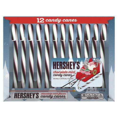 Hershey's Candy Canes, Chocolate Mint