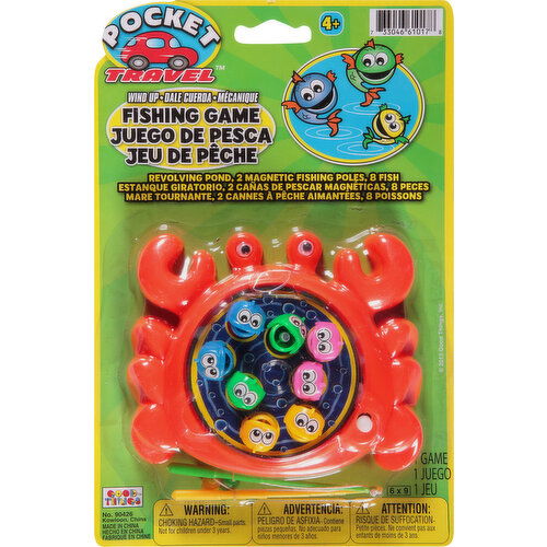 Pocket Travel Toy, Fishing Game