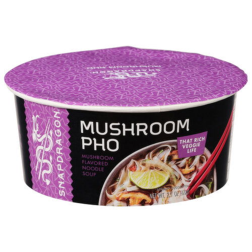 Snapdragon Noodle Soup, Mushroom Pho