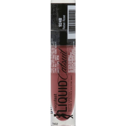 Wet n Wild Lipstick, Matte, Rebel Rose 924B