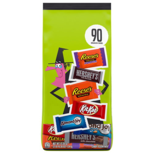Hershey's Candies, Assortment, Snack Size Image 1 of 3