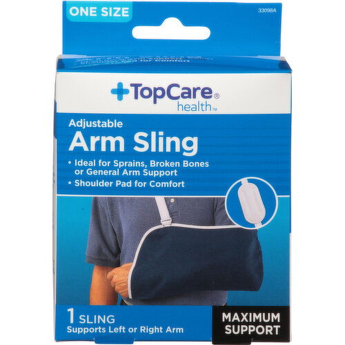 TopCare Arm Sling, Maximum Support, Adjustable, One Size