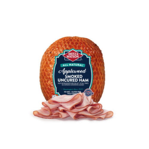 Dietz & Watson All Natural Applewood Smoked Uncured Ham