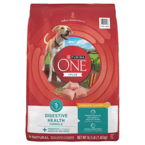 Purina One Dog Food, Natural, Digestive Health Formula, Adult