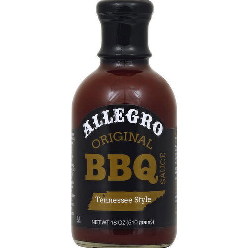 Allegro BBQ Sauce, Tennessee Style, Original