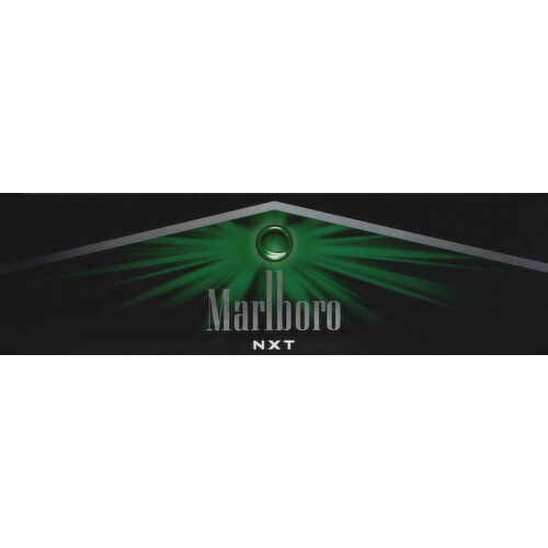 Marlboro Cigarettes, NXT, Regular to Menthol, Flip-Top Box