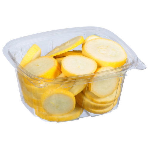 Brookshire's Cut Yellow Squash Rounds - 0.6 Pound