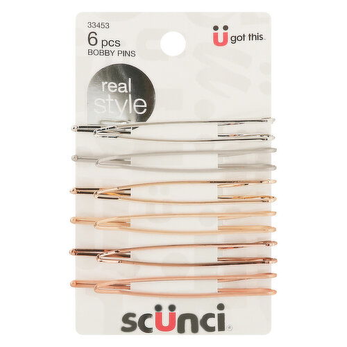 Scunci Bobby Pins