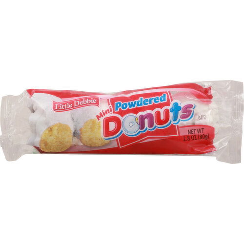 Little Debbie Donuts, Powdered, Mini