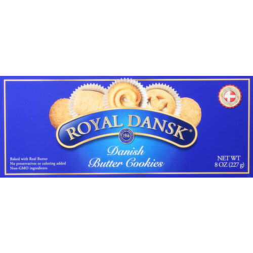 Royal Dansk Cookies, Butter, Danish