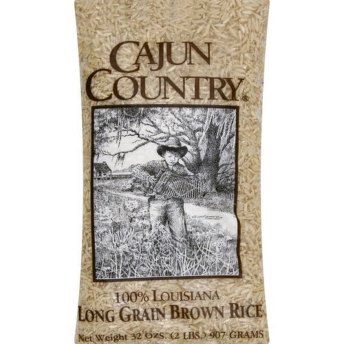 Cajun Country Brown Rice, Long Grain, 100% Louisiana