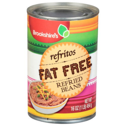 Brookshire's Fat Free Refried Beans