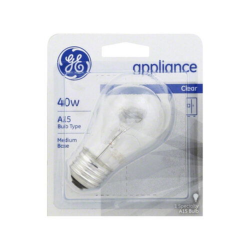 Ge Appliance light bulb 40 W