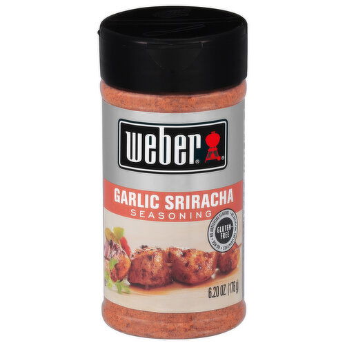 Weber Garlic Sriracha Seasoning - 6.2 Ounce