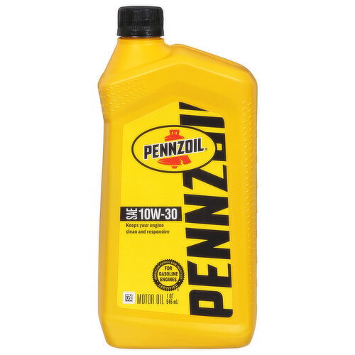 Pennzoil Motor Oil, SAE 10W-30