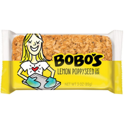 Bobo's Lemon Poppyseed Oat Bar