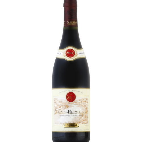 E GUIGAL Red Rhone Wine, Crozes-Hermitage, 2014