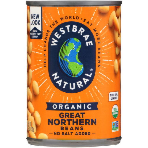 Westbrae Natural Organic Great Northern Beans