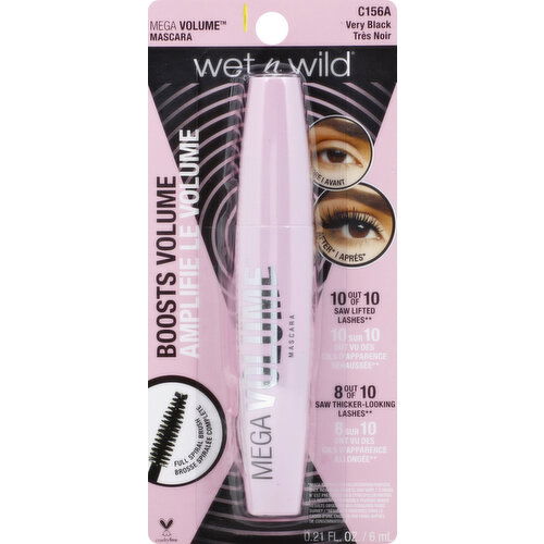 Wet n Wild Mascara, Very Black C156A